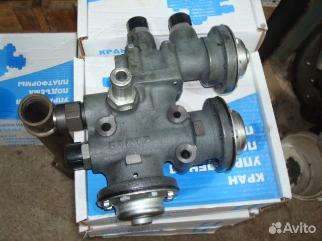 Кран управления подъема платформы