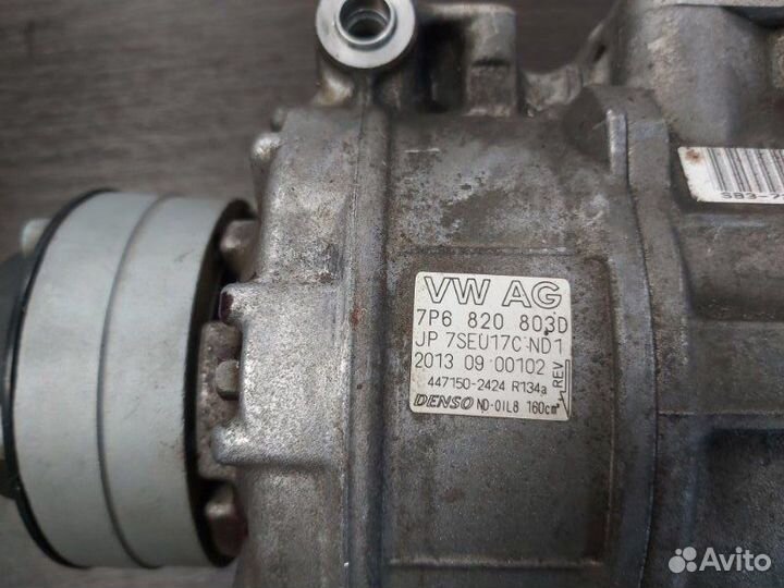 Компрессор кондиционера Volkswagen Touareg 4.2
