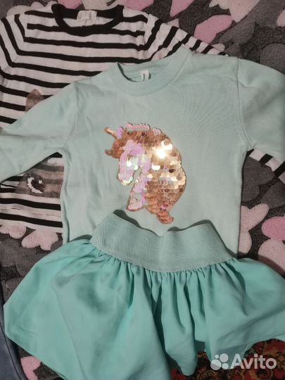 Пакет вещей для девочки 116