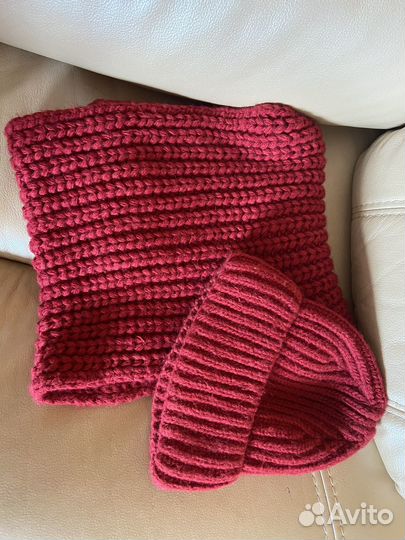 Зимняя шапка и снуд