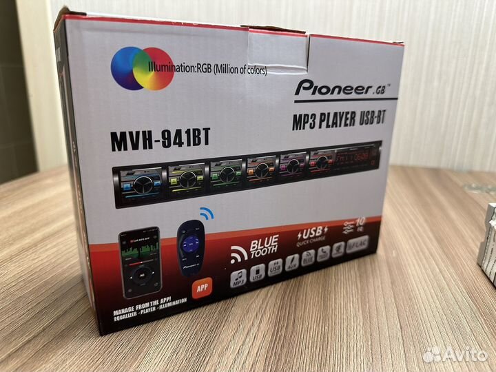 Процессорная магнитола pioneer 1 din