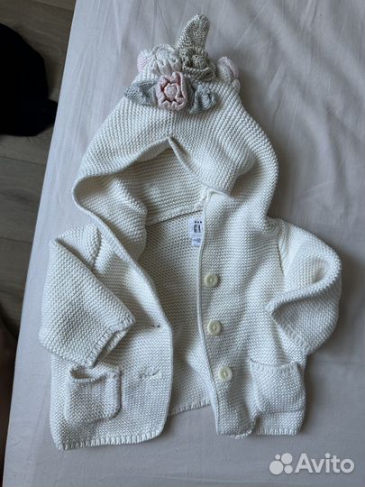 Gap кардиган 0-3 месяца хлопок