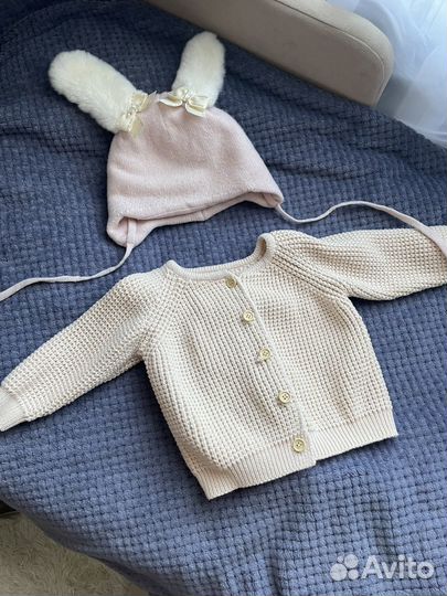 Вязаная кофта для девочки