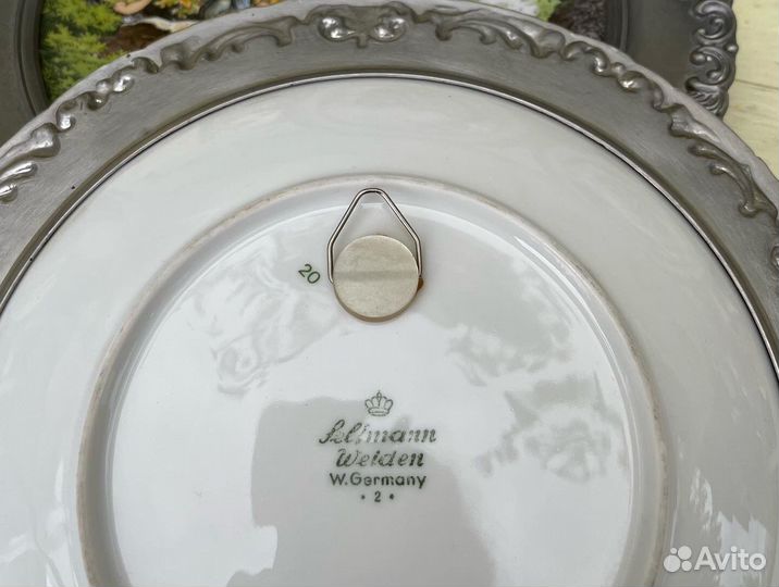 Винтажный фарфор в олове, Германия