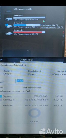Карты памяти MicroSD Adata 64Gb/Samsung 128Gb