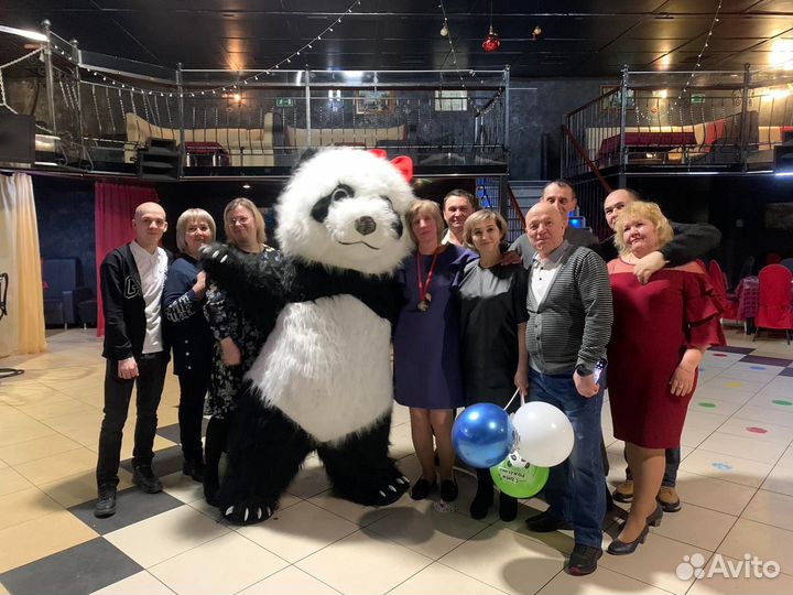 Панда на праздник/ Ростовая кукла/ Аниматор