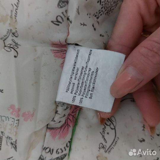Пуховик для девочки 128