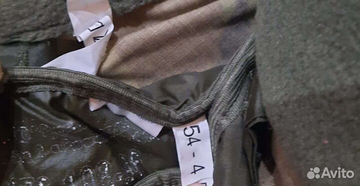 Костюм горка на флисе мох