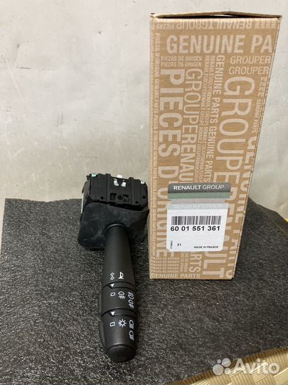 Подрулевой переключатель Renault 6001551361