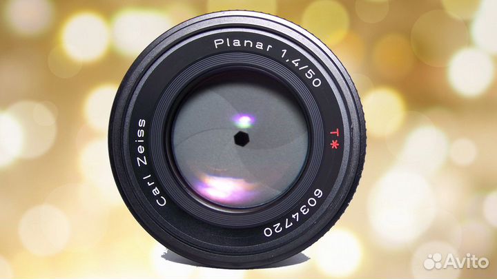 Старый объектив полтинник