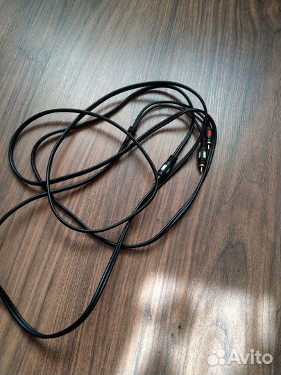 Аудио кабель 3 5 мм джек тюльпаны