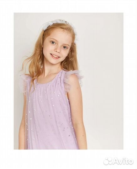 Нарядное платье для девочки 134