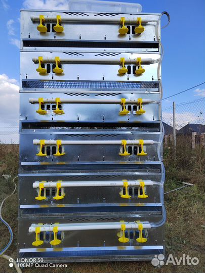 Клетка для перепелов (6 этажей)