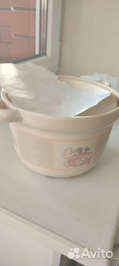 Кастрюля керамическая