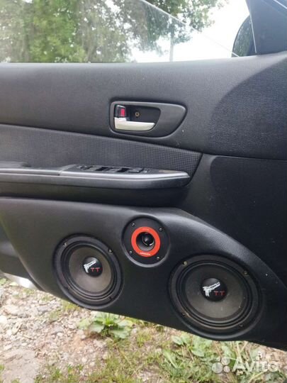 Подиумы mazda 6 GG с колонками