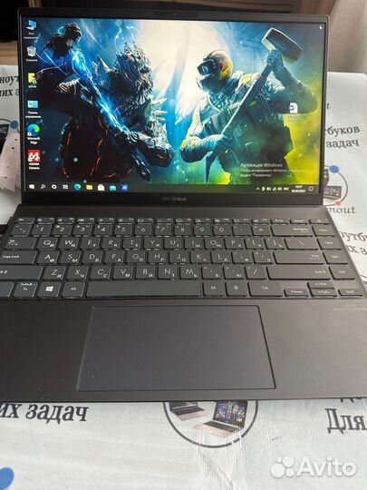 Asus zenbook 14, SSD 1Tb, ryzen 7 4750u