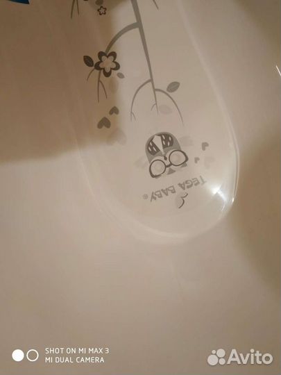 Ванночка для купания детская с термометром