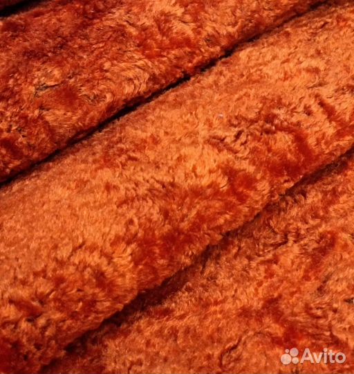 Плюш винтажный 