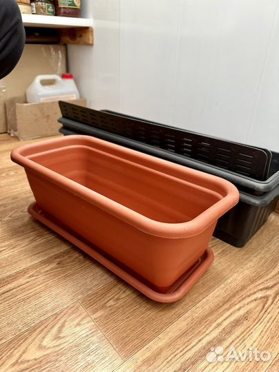 Цветочные горшки бу