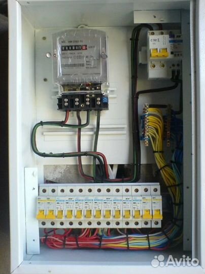 Проводка, щиты, счетчики
