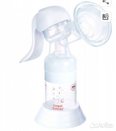 Новый Молокоотсос ручной Basic, Canpol babies