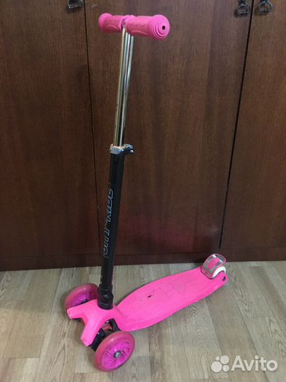 Самокат трёхколёсный детский