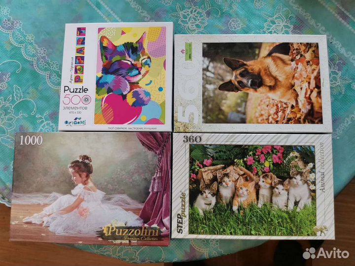 Пазлы 500,1000,1500