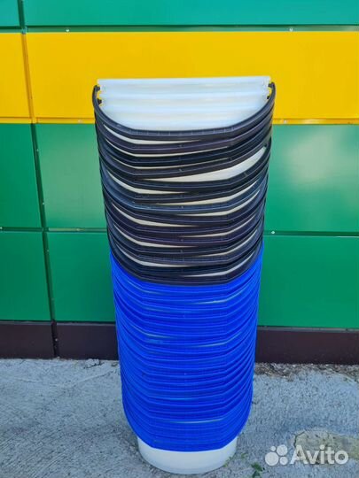 Ведра 20л пластиковые овальные с крышкой