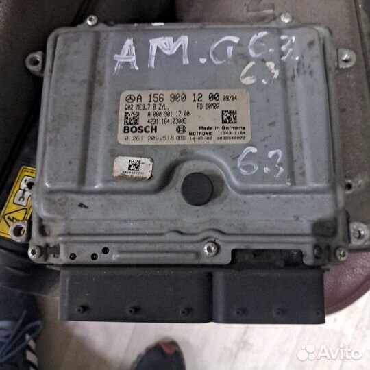 Блок управления двигателем Mercedes C-Class AMG