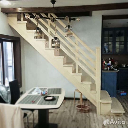 Деревянные лестницы, двери, мебель