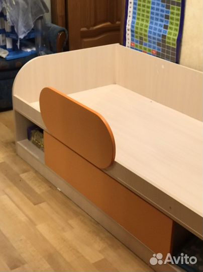 Детская кровать без ортопедического матраса бу