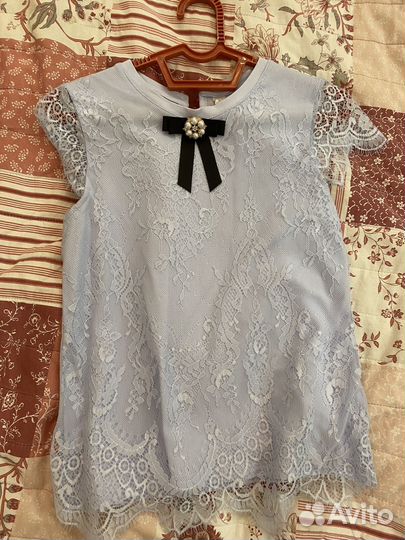 Кружевная блузка для девочки