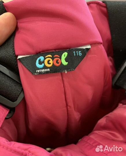 Зимний костюм для девочки 116