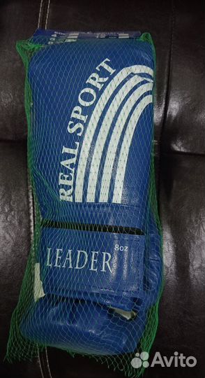 Перчатки боксерские Leader Real Sport 6,8,12 oz