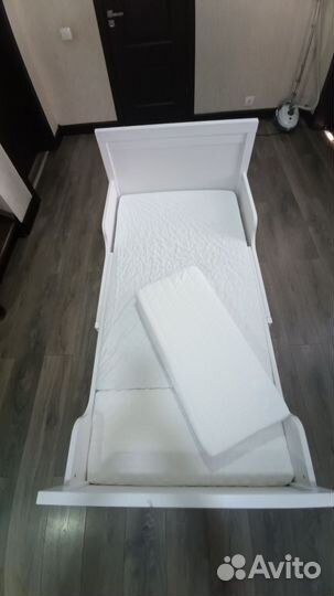 Детская кровать IKEA раздвижная сундвик