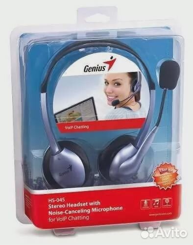 Стереогарнитура Genius HS-04S