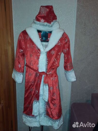 Костюм деда мороза детский