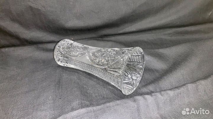 Хрустальные вазы времен СССР: 17 и 23 см