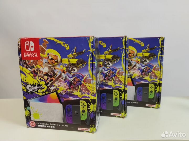 Консоль Nintendo Switch Oled Splatoon 3 Edition