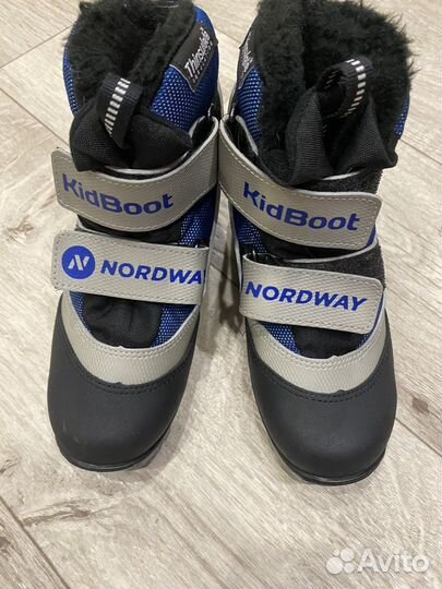 Лыжные ботинки нордман 35