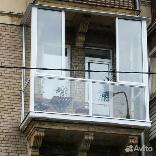 Остекление балконов в рассрочку без банка