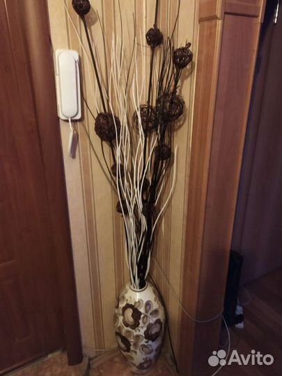 Ваза большая напольная