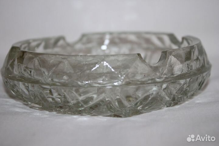 Пепельница хрустальная