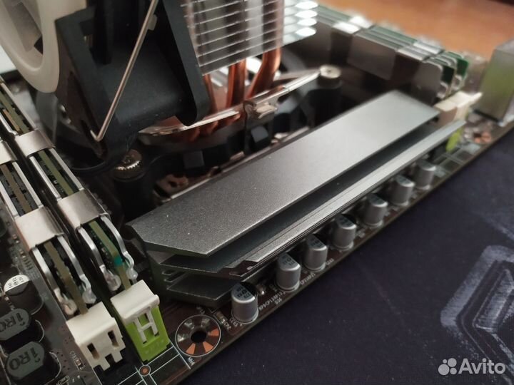 Материнская плата с процессором и озу 128GB