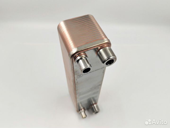 Теплообменник фреон-вода-антифриз тт20R-30, 45 бар