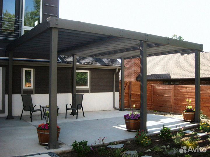 Навесы к дому