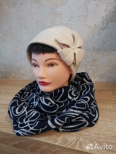 Шапка женская, снуды, палантин