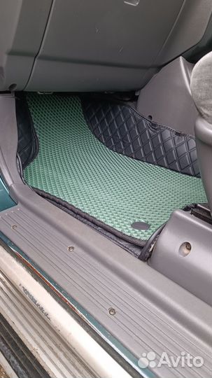 Коврики из Эко-кожи салон Isuzu Bighorn