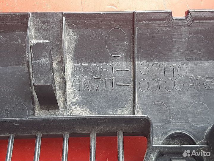 Накладка на щиток приборов Toyota Camry XV40