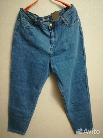 Джинсы MOM-FIT (новые) 48 -50 размер